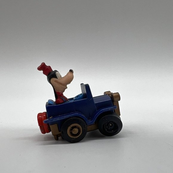 Disney 2" Goofy in Pullback Racer (CW) Car Heavy Plastic Toy - Picture 3 of 3